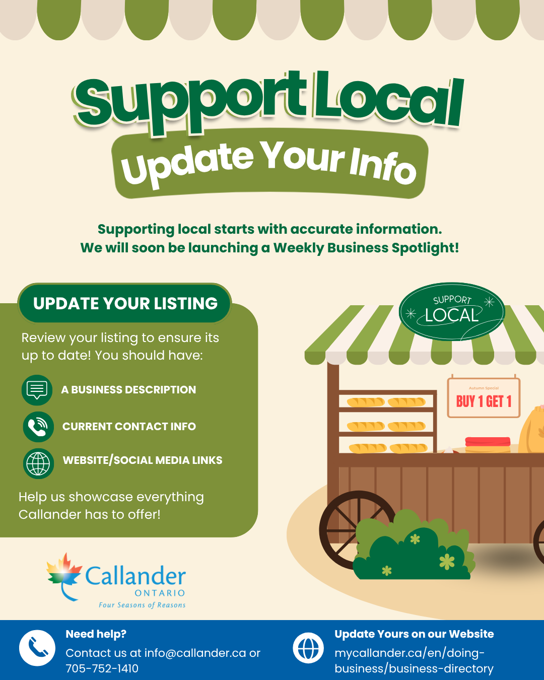 Business Directory Update Request